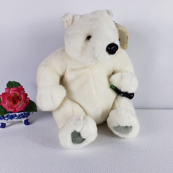 coca cola bear plush